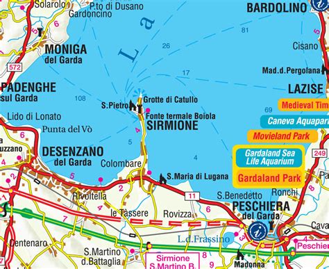 sirmione italy map.